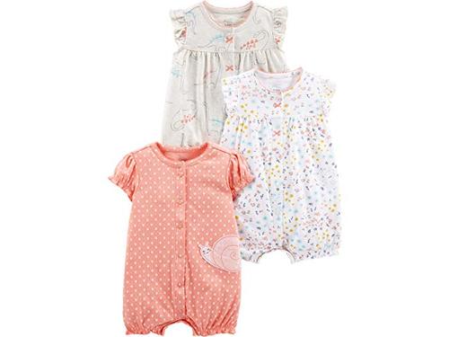 Simple Joys by Carter/'s Baby Girls/' 2-Pack Jumpsuits