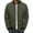 Army Green, variant on Patlollav Mens Coats Plus Size Solid Casual Zipper Diamond Stitched Pocket Jacket