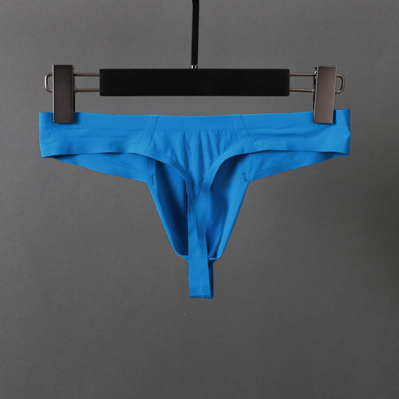 Zuwimk Mens Underwear Thong,Men's Camouflage Thong Underwear Low Rise T-back Underwear Sky Blue,M - image 4 of 5