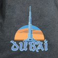 thumbnail image 3 of CafePress - Burj Khalifa Dubai T Shirt - Women's Traditional Fit Dark T-Shirt, 3 of 4