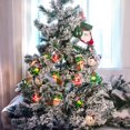 thumbnail image 3 of RV Decoración de Navidad, luces de hadas para interiores, decoración de ventanas, decoración de árbol de Navidad, luces de hadas para dormitorio, jardín, fiesta oso de fresa Electrónica, 3 of 5