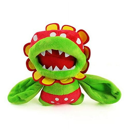 Moovi Super Mario Bros. Petey Piranha Plush Figures 6.6'' Stuffed Animal Dolls Birthday Christmas New Year Gift