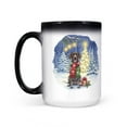 thumbnail image 2 of Merry Christmas German Shorthaired Pointer Snowy Winter with Tree Decorations Heat Color Changing Mug GSP Lover Dog Gift Magic Coffee Mug - 12020, 2 of 4