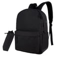 thumbnail image 1 of Mochila escolar ligera SUPACOOL con estuche para lápices, color negro, 1 of 7