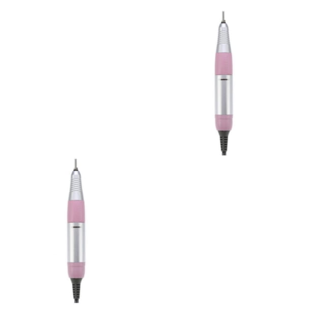 Eigraketly Mango de taladro de uñas de torno de manicura, fácil de instalar, manijas de máquina automática de tamaño compacto a prueba de Type4 NO4