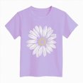 thumbnail image 4 of kpoplk Girl's Cartoon Graphic Tees Short Sleeve Crewneck Oversized Preppy T Shirt Cute Summer Tops(Purple,7-8 Y), 4 of 4