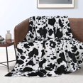thumbnail image 1 of Cow Blankets, Black and White Cow Print Blankets, Cow Gifts Animal Cow Print Fleece Throw Blanket 50x60 inch Cow Stuff Cow Bedding Room Decor for Kids, Baby, Women, and Men, 1 of 6