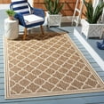 thumbnail image 2 of SAFAVIEH Beach House Richard Geometric Indoor/Outdoor Area Rug, Beige/Cream, 4' x 4' Square, 2 of 6