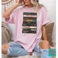 thumbnail image 4 of Vintage Rock Cassettes T-Shirt: 70s-80s Music Band Tee, 4 of 4