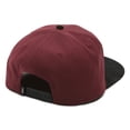 thumbnail image 3 of Vans Off The Wall Men's Pinpoint Snapback Hat Cap - Port Royale/Black, 3 of 3