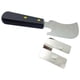 thumbnail image 1 of Cuchillo de cuarto y guía de costura de soldadura, corte de cuero tallado de piso, herramienta de soldadura de vinilo, varilla de soldadura de Sunnimix Cuchillos Cuarto de Luna, 1 of 6