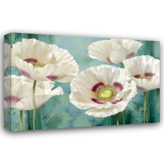 Igor Levashov 18x13 Gallery Wrapped Canvas Wall Art Titled - Tasmanian Poppies I