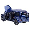 thumbnail image 2 of 2019 Mercedes-Benz AMG G63 Brilliant Blue Metallic 1/18 Model Car by Autoart, 2 of 11