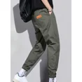 thumbnail image 5 of Pantalones Cargo Grises de Otoño para Hombre, Pantalones de Trabajo para Hombre, Pantalones Harem de Ajuste Regular, Pantalones de Diseñador Y2k de Alta Calidad, Pantalones Holgados Baratos, Pantalone, 5 of 5