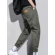 thumbnail image 4 of Pantalones Cargo Grises de Otoño para Hombre, Pantalones de Trabajo para Hombre, Pantalones Harem de Ajuste Regular, Pantalones de Diseñador Y2k de Alta Calidad, Pantalones Holgados Baratos, Pantalone, 4 of 4
