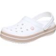thumbnail image 1 of Zapatos Crocs Crocband Unisex Zueco Blanco Rosa Caramelo 9W 7M, 1 of 7