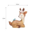 thumbnail image 2 of MLINS  2 Pcs Sika Deer Craft Shape Accessories Decoration Ornament, 2 of 8