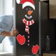 thumbnail image 2 of Muñeco de nieve - Divertido juego de imanes para nevera - Decoración navideña para frigorífico, puerta de metal, garaje, oficina, armario, 2 of 5