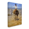 thumbnail image 4 of Stupell Industries Cowboy on Farm Landscape Painting Gallery Wrapped Canvas Art Print Wall Art, 16 x 20, 4 of 8