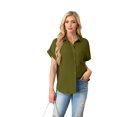 thumbnail image 2 of Blusas y camisas con botones Mintreus para mujer, verano, 2 of 7