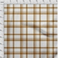 thumbnail image 4 of oneOone Cotton Poplin Brown Fabric Tartan Fabric For Sewing Printed Craft Fabric By The Yard 56 Inch Wide, 4 of 4