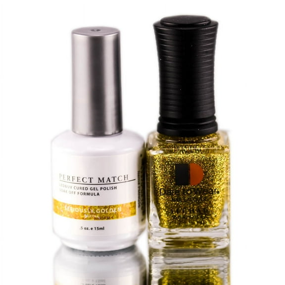 Lechat Perfect match Duo Gel  Lacquer Seriously golden PMS056