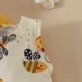 thumbnail image 6 of Kiijoy Newborn Girls Outfits Cartoon Bee Print Tank Dress Long Sleeve Cardigan Hairband Set, 6 of 7