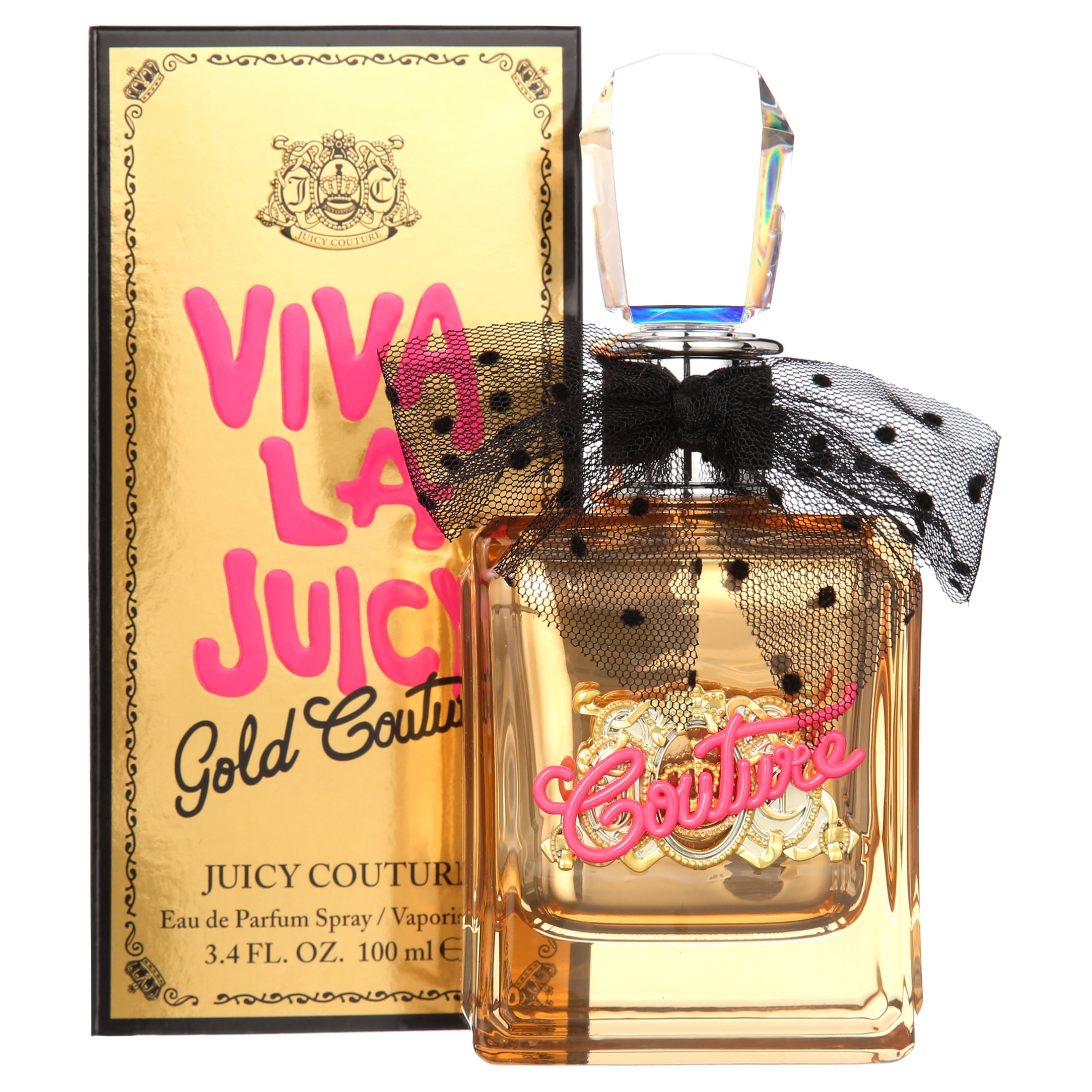Juicy Couture Viva La Juicy Gold Eau Parfum, Perfume for Women 3.4 oz Walmart.com