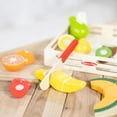 thumbnail image 5 of Melissa & Doug Wooden Cutting Fruit Set | 17-Piece Pretend Play Kitchen Toy, 5 of 6
