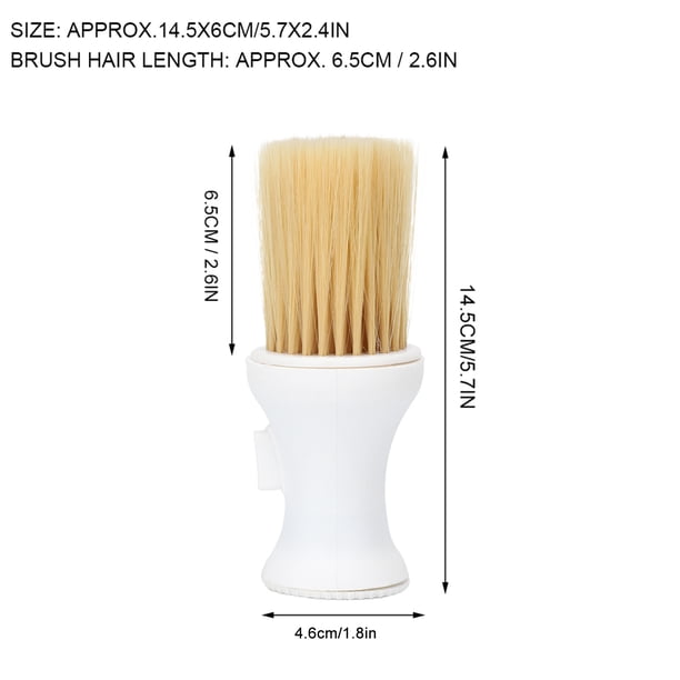 Cepillo para quitar el polvo del cuello plumero para el cuello de peluquero cepillo para el plumero del cuello cepillo para barrer el cabello de salón cepillo para el cabello ANGGREK Otros