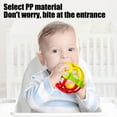 thumbnail image 3 of JVBTVB Toys, Can Be Boiled to Soothe Early Childhood Education Fitness Soft Rubber Animals Grip Balls Shaking Bells ToyHoliday Gifts, 3 of 6