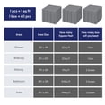 thumbnail image 4 of Noble House 12" Pebble Plastic Interlocking Deck Tiles, Waterproof Anti-Slip Outdoor Flooring, Gray, 60 PCS, 4 of 14