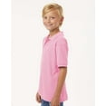 thumbnail image 2 of AllPro 62800Y Youth Pique Polo-Light Pink-L, 2 of 6