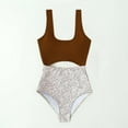 thumbnail image 4 of Awdenio Tummy Control Swimsuits for Women Bathing Suit High Waisted Cut Out Monokini One Piece Swimsuit, 4 of 4