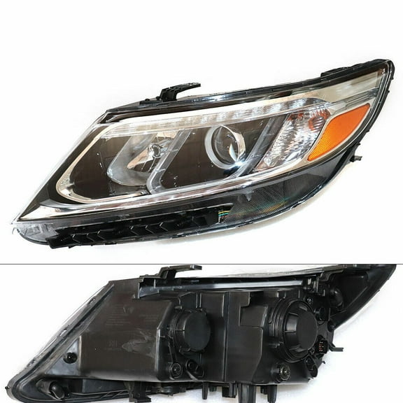 Miumaeov Left Driver Side Halogen Headlight Headlamp w/ LED DRL Fit For Kia Sorento 2014-2015