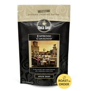 Boca Java Espresso Contento Whole Bean, Coffee Light Roast, 8 oz. Bag, 100% Arabica, Roast to Order