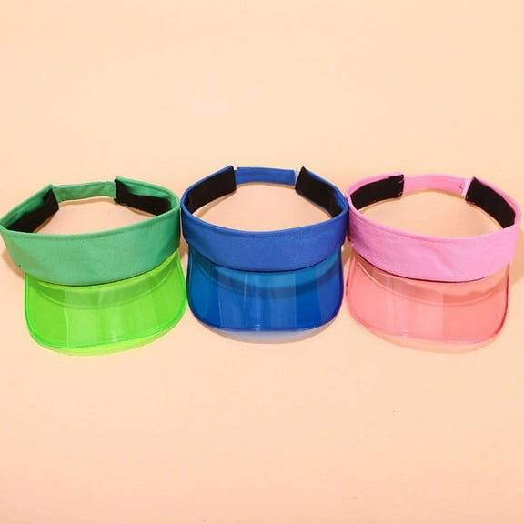 Women Ladies Hat Outdoor Adjustable Cap Summer Sunscreen Visor Empty Top Hat