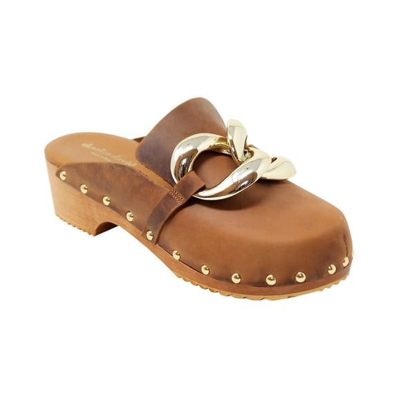 Charles David Siena Leather Clog, 40