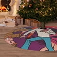 thumbnail image 6 of Lsque Scooby-Doo Print Christmas Tree Skirt, Tree Skirt with Ties or Velcro, Perfect for Holiday Decorations, Halloween, and New Year-48", 6 of 7