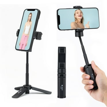 Fotopro SY360 Mini Tripod Tabletop Phone Tripod with 360 Rotation Portable Camera Stand Holder for Vlogging
