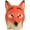 Red Fox, variant on Sandt Collection Donkey Head Latex Dress up Halloween Costume Party Mask Cosplay for Adult Unisex