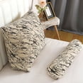 thumbnail image 1 of Soft Triangle Cushion For Bed Headboard Comfortable Support Pillow Backrest For Reading Relaxing In Bedroom Head Pillow Four Styles, 1 of 5