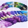 thumbnail image 2 of Yeater Premium Rainbow Color Embroidery Floss, 8.75 yd, 140 Skeins Pack, 2 of 5