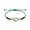 Green, variant on Unisex Charming Good Luck Bracelets: 1CT