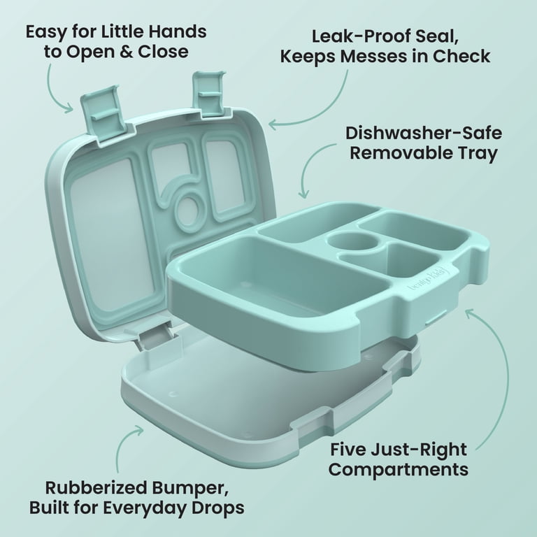 Bentgo KIDSSF Kids Five-Compartment Bento Box, 8.5