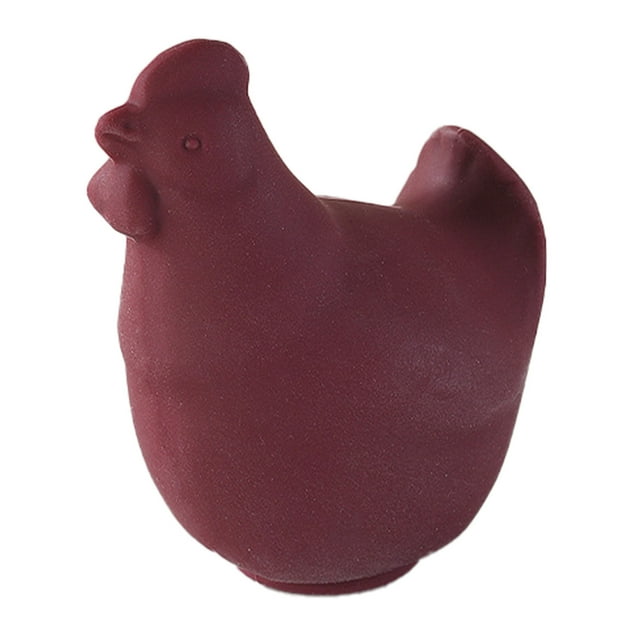 TIELUTT Chicken Shaped Egg Separator: and Efficient Kitchen Food Cooker compatible with Machine Wooden Cooking Utensils with Silicone Handle Egg Cooker Automatic Shut off Cooking Utensils Set Cooking