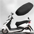 thumbnail image 3 of Motorcycle Seat Cover Seat Cushion NonSlip Cover Grid Protective Pad Accessories Cool Mesh Motorcycle Seat Cover Breathable Scooter 95 x 60 cm, 3 of 4