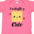 thumbnail image 4 of Inktastic Waffle Pun Im Waffle-y Cute Girls Baby Bodysuit, 4 of 5