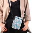 thumbnail image 4 of HELLHERO Little Rabbit Travel Crossbody Purse Polyester Double Deck Small Crossbody Purse for Outdoor Travel, 4 of 7