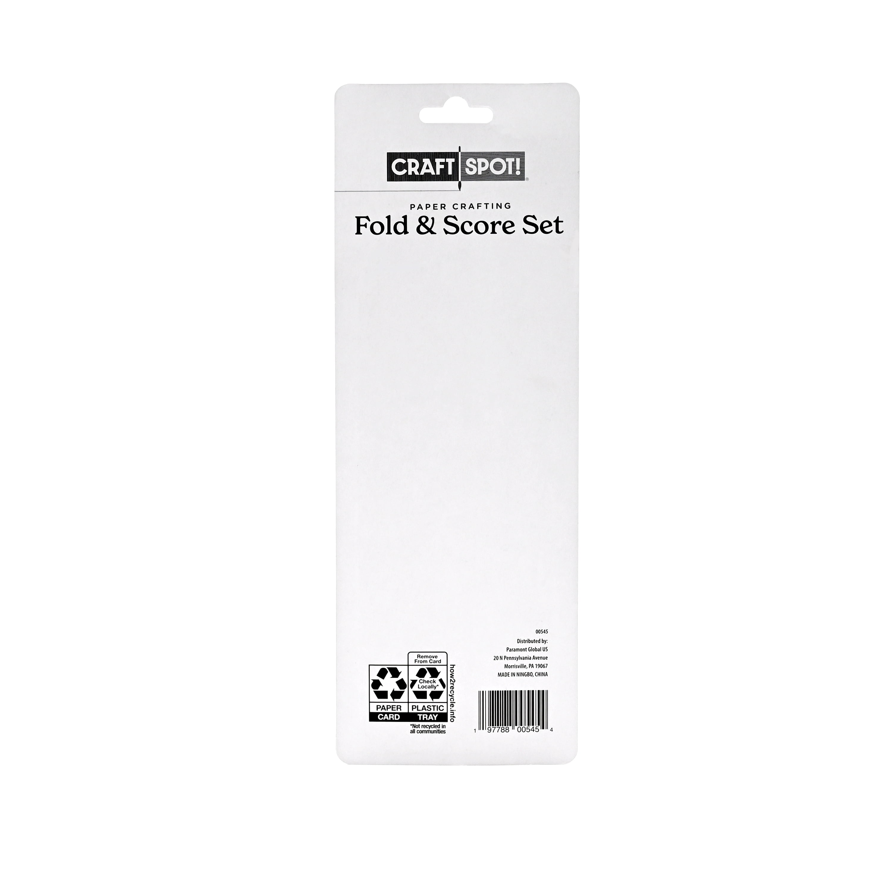 Craft Spot Fold and Score Tool Set – White
